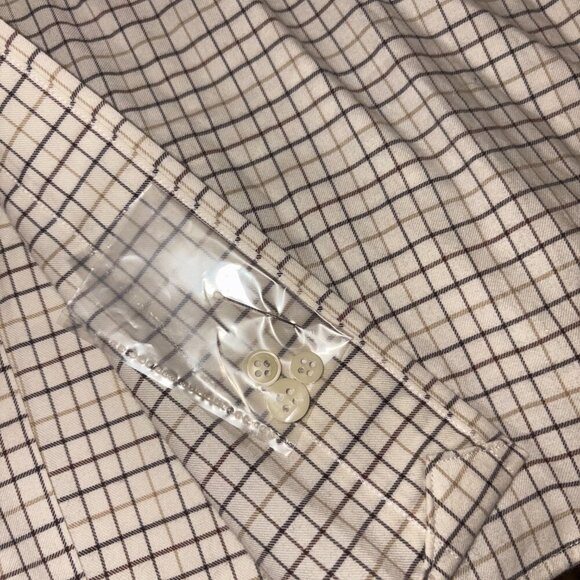 NEW NWT Polo Ralph Lauren Long Sleeve Classic Button Down Shirt 1XB Beige Brown - Picture 6 of 9